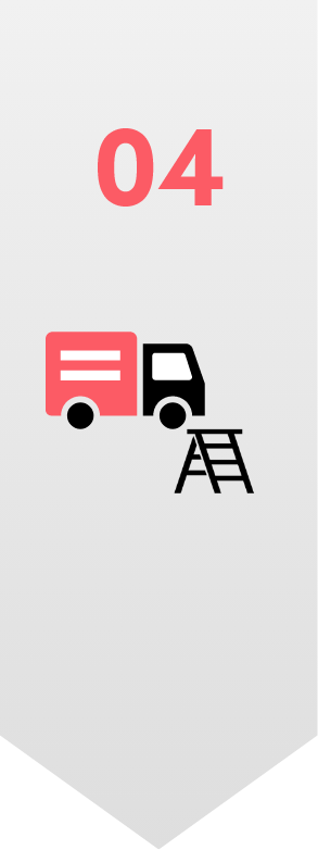 配送・搬入・設営